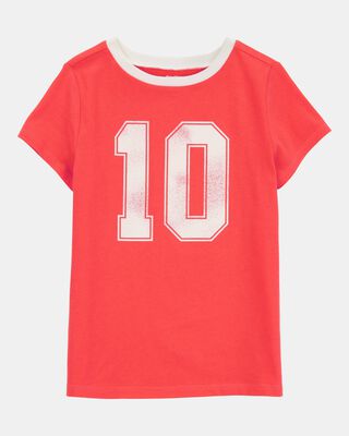 OshKosh B'gosh. Kid Vintage Sporty Short-Sleeve Graphic Tee - Red
